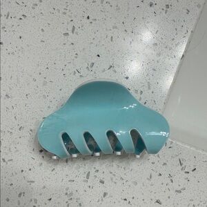 Aqua Blue Hair Claw Clip